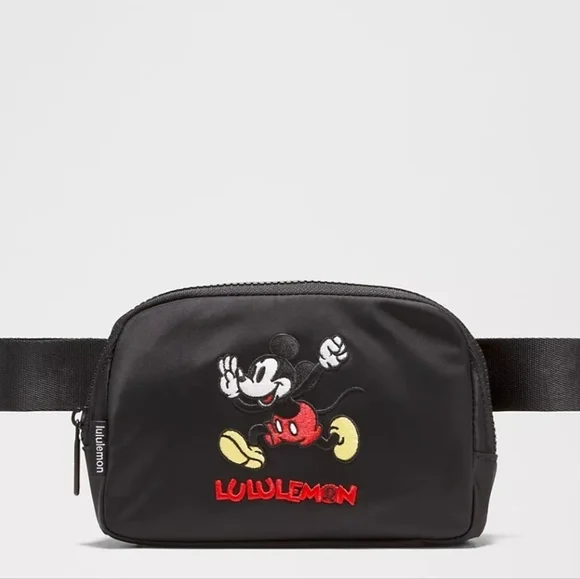 Lululemon | Disney Mickey Mouse 1L Everywhere Belt Bag Black NEW WITH TAGS! - Picture 2 of 16